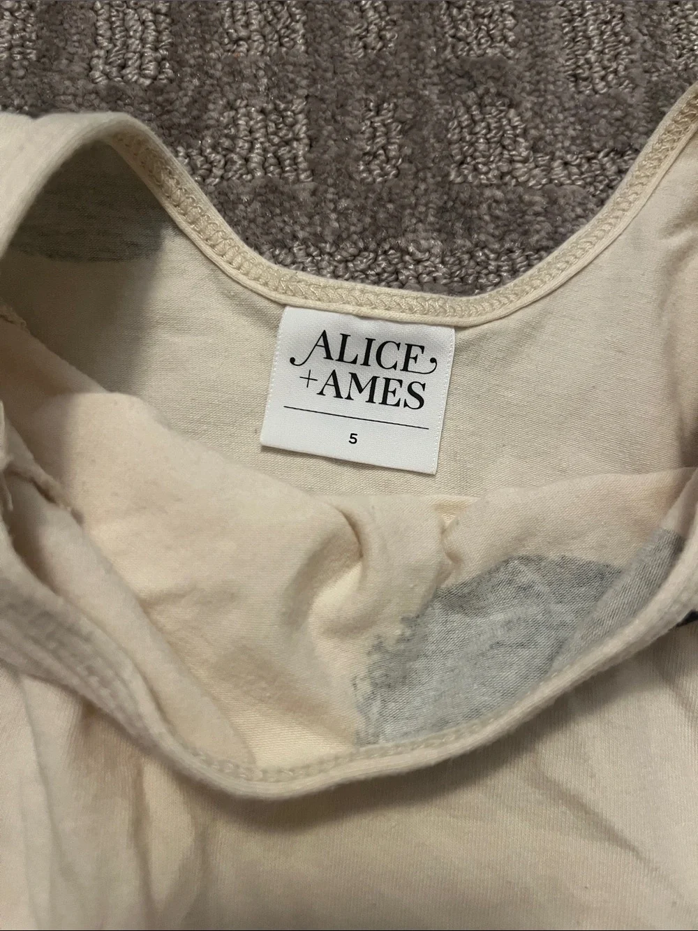 Alice + Ames cream long